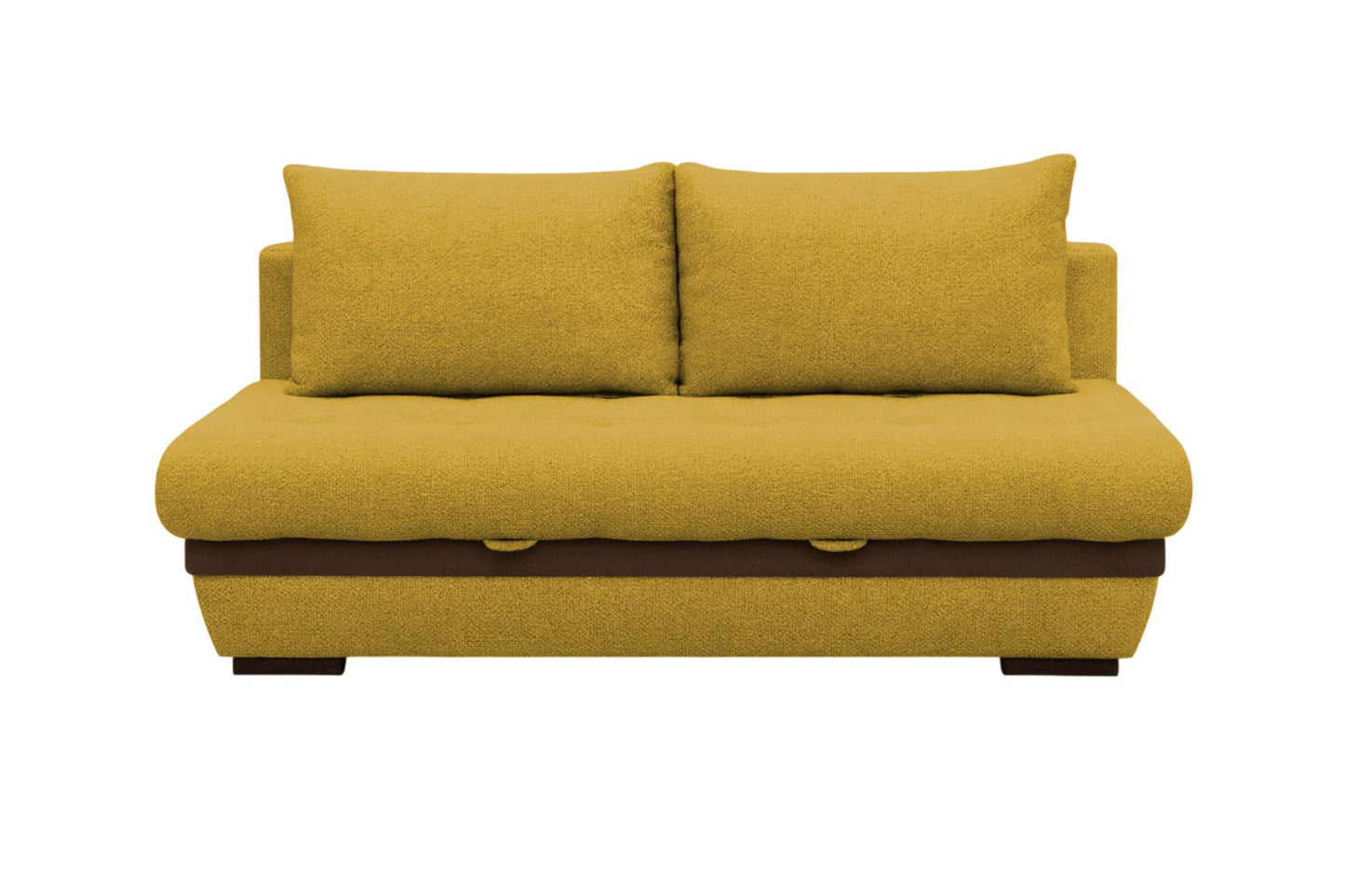Neptune Sofa Bed Sleeper (Queen Size) Mustard w/Dark Accent
