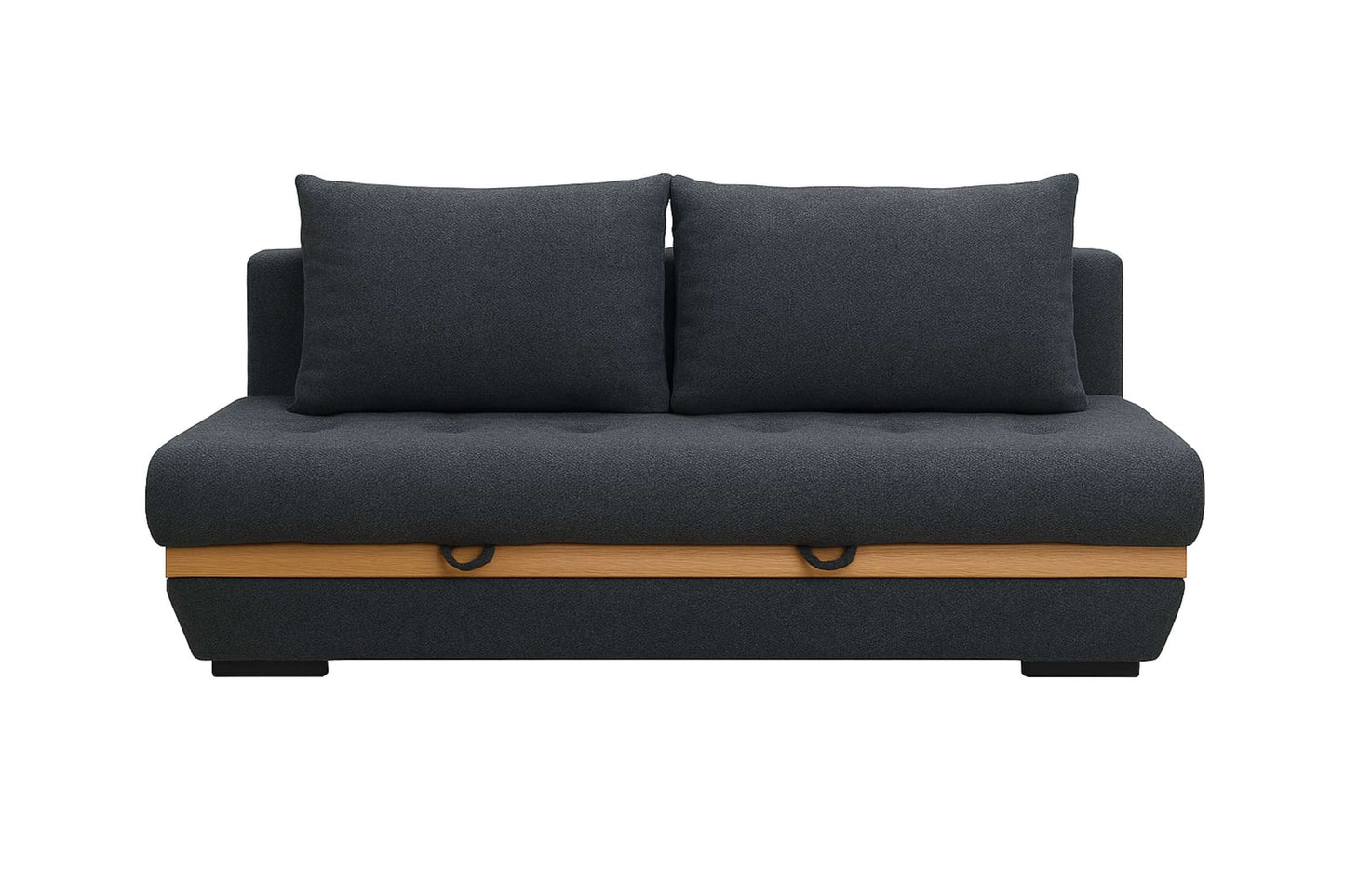 Neptune Sofa Bed Sleeper (Queen Size) Gray w/Light Accent
