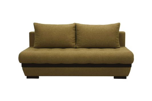 Neptune Sofa Bed Sleeper (Queen Size) Olive w/Dark Accent