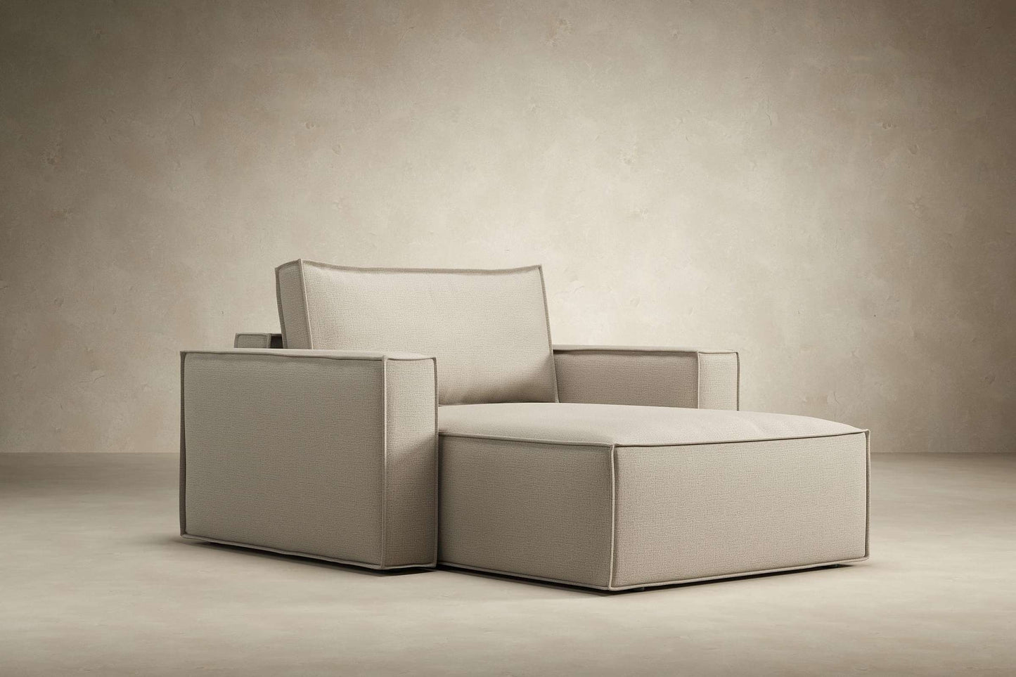 Standard Lounger Chair Adario Taupe