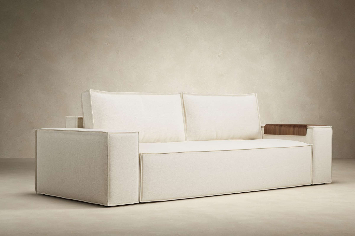 Wide Sofa Bed (Full Size) Adario Fog
