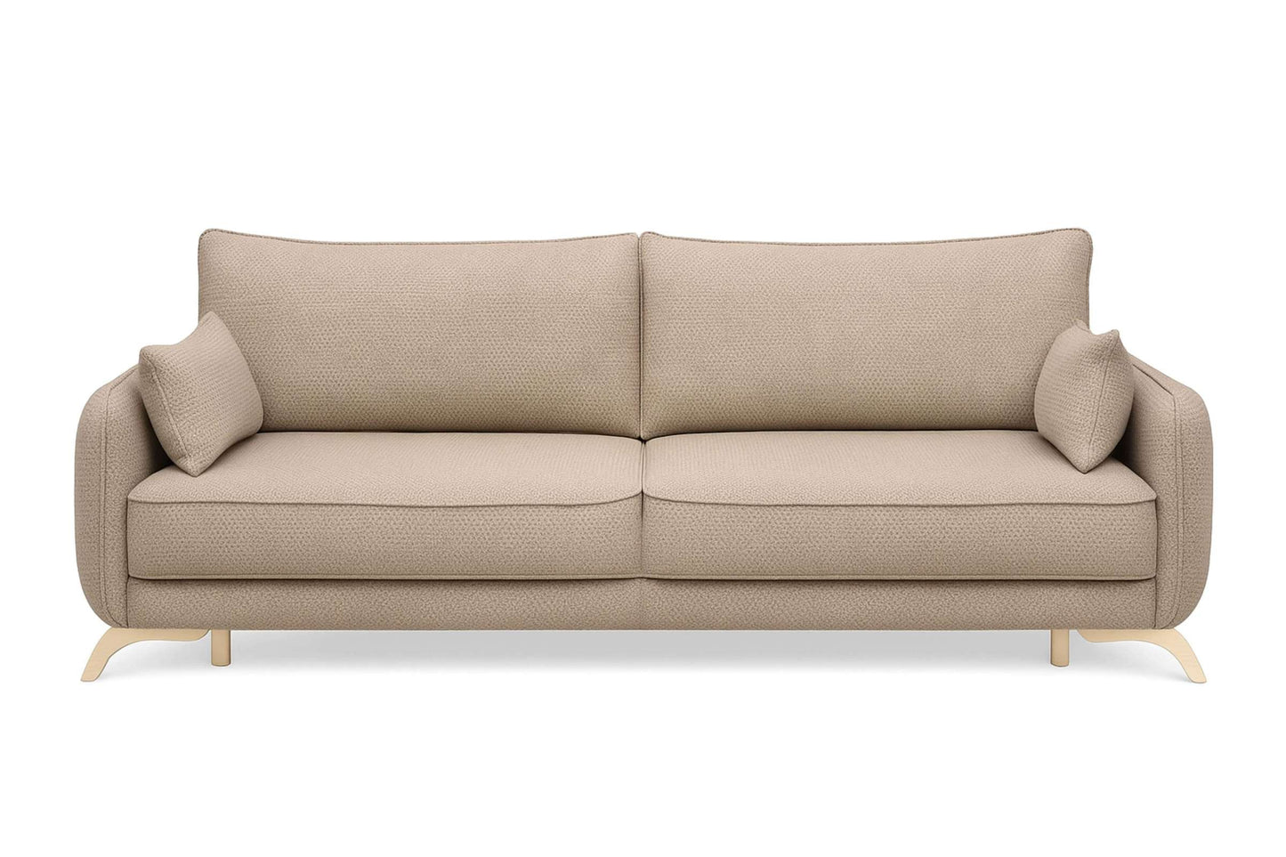Oliver Sofa Bed Sleeper (Queen Size) Beige