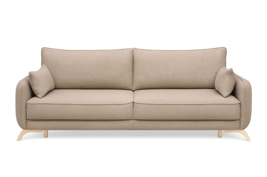 Oliver Sofa Bed Sleeper (Queen Size) Beige