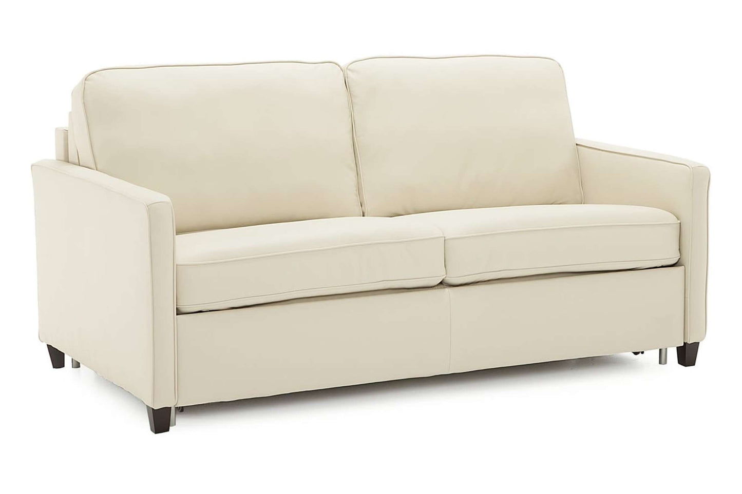California Super Double Sofa Bed in Echosuede Charcoal
