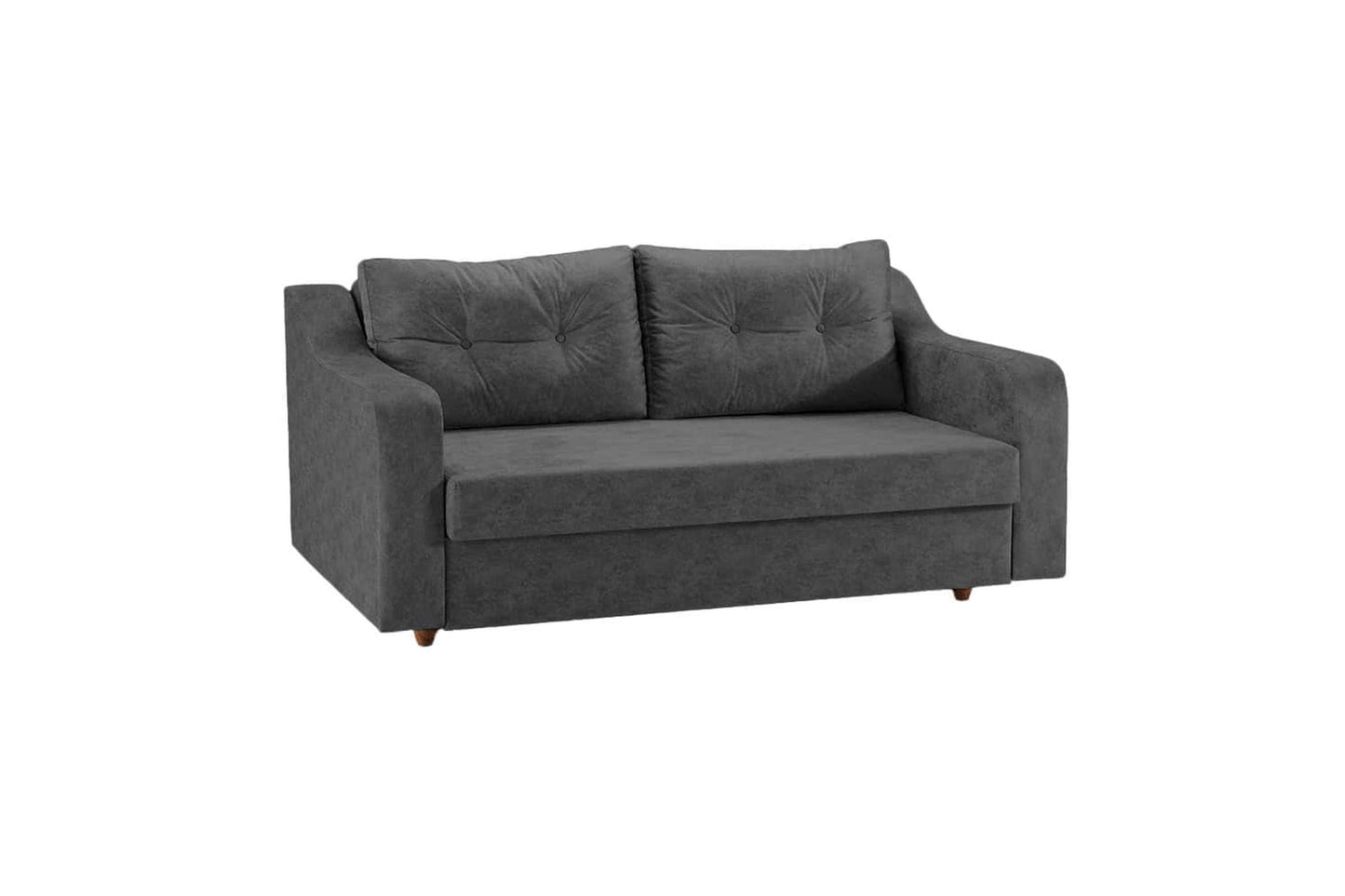 Leo Full Size Sleeper - Dark Gray Fabric