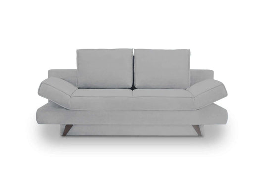 Boston Sofa Bed Sleeper (Queen Size) Light Gray