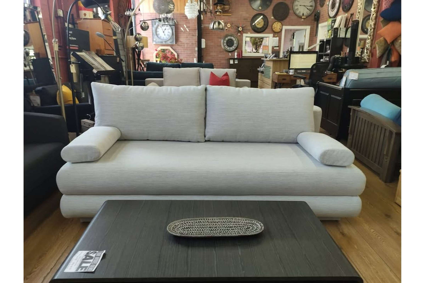 Lagoon Sofa Bed Sleeper (Queen Size) Dark Gray