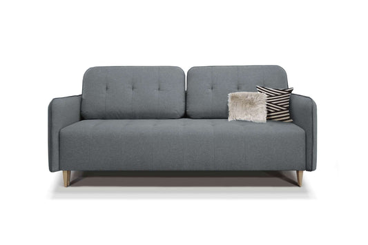 Lauri Sofa Bed Sleeper (Queen Size) w/Storage Dark Gray