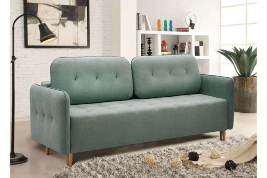 Lauri Sofa Bed Sleeper (Queen Size) w/Storage Perfect Light Gray