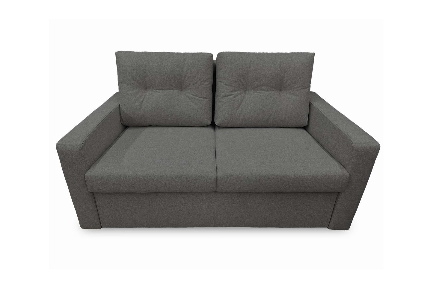Split Sofa Bed Full XL Sleeper Dark Gray