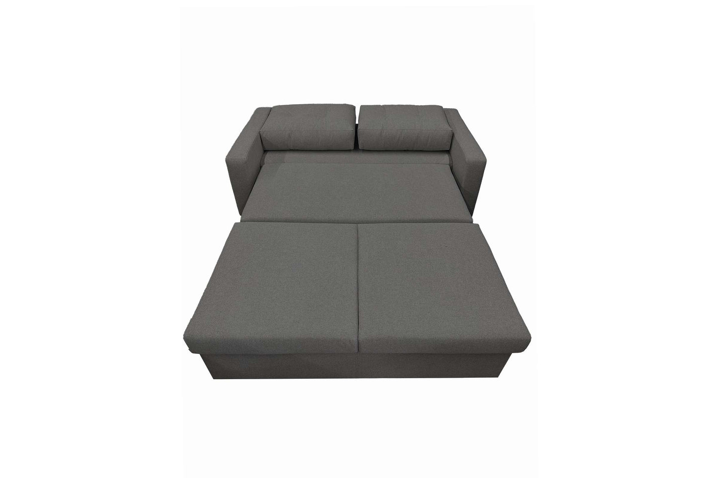 Split Sofa Bed Full XL Sleeper Dark Gray