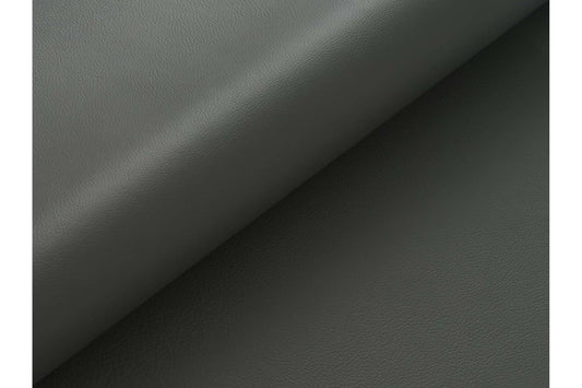 Lorenzo Sectional Sofa RHF Chaise in Leather Solana Phantom (Gray) - Power Recline with USB Charging