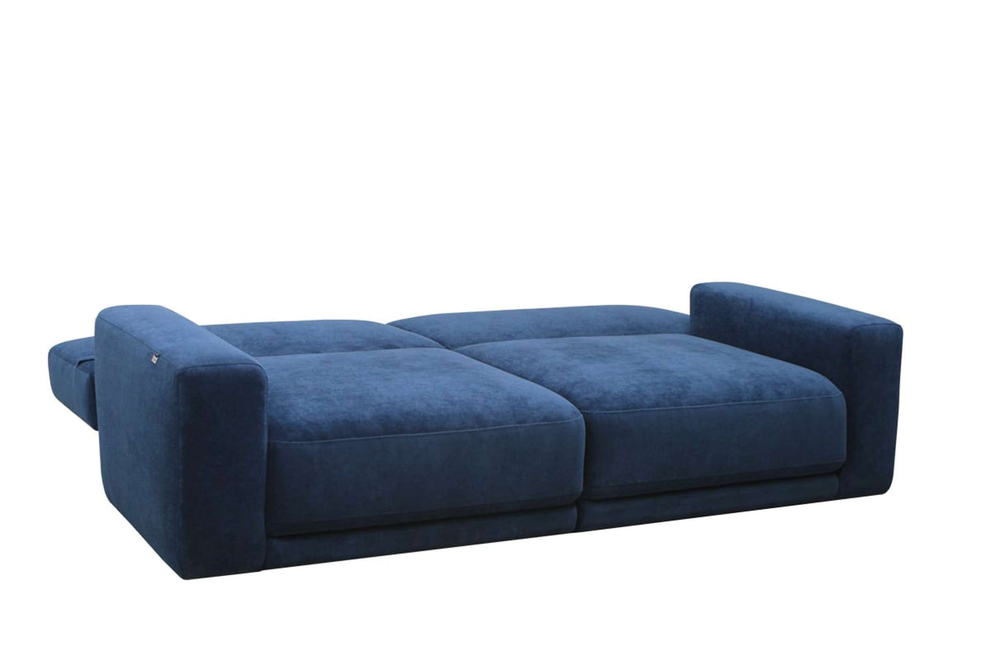 Blue Queen Sofa Bed w/Storage