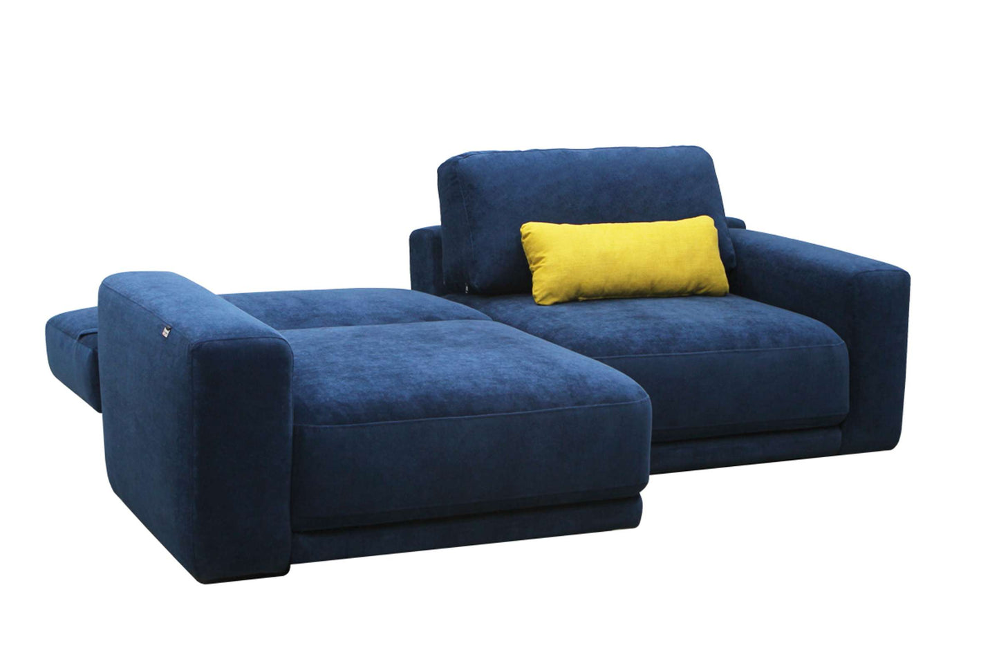 Blue Queen Sofa Bed w/Storage