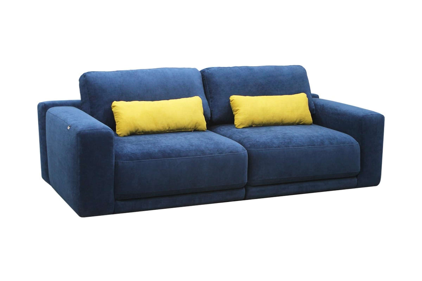 Blue Queen Sofa Bed w/Storage