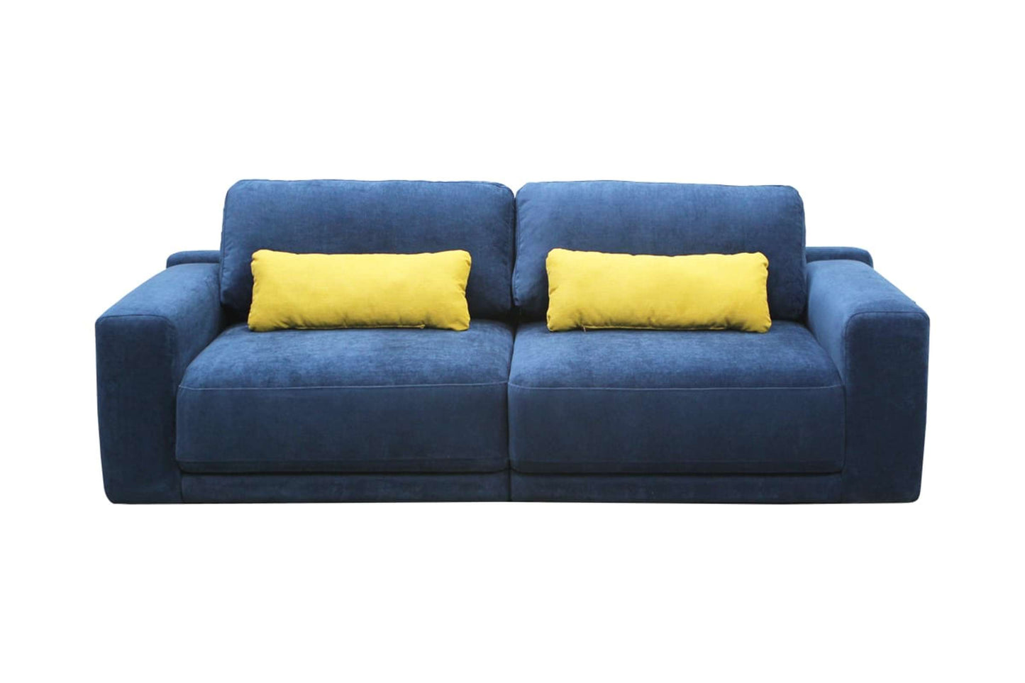 Blue Queen Sofa Bed w/Storage