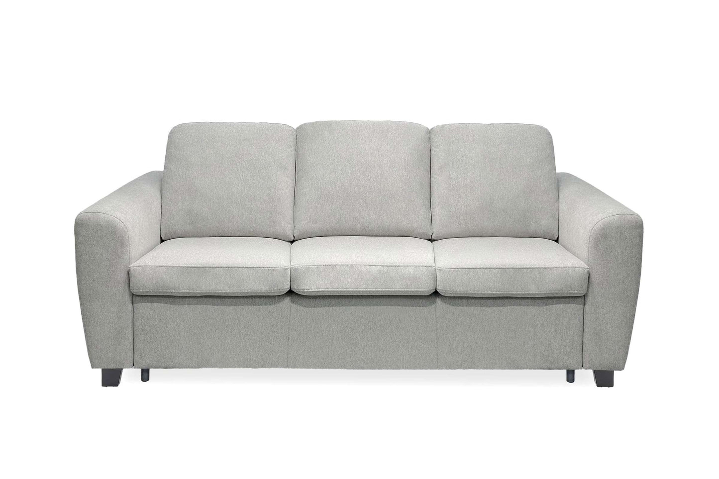 Sealy Kevin Queen Sofa Bed with 5" Sealy Posturepedic Mattress - Laurent Smoke