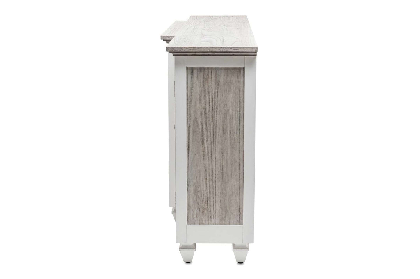 Islamorada 4-Door Credenza - Grey Dining Furniture