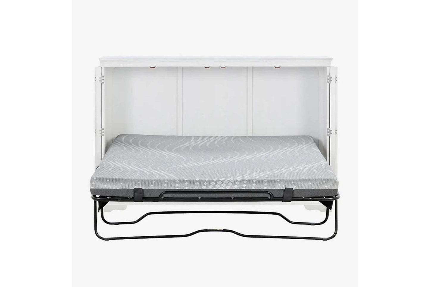 San Sebastian White Full Murphy Cabinet Bed