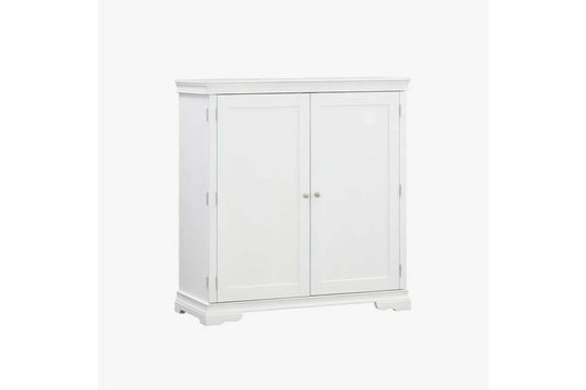 San Sebastian White Twin Murphy Cabinet Bed