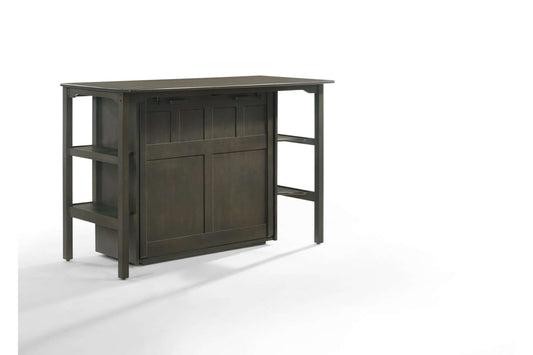 Siesta Stonewash Twin Desk Murphy Cabinet