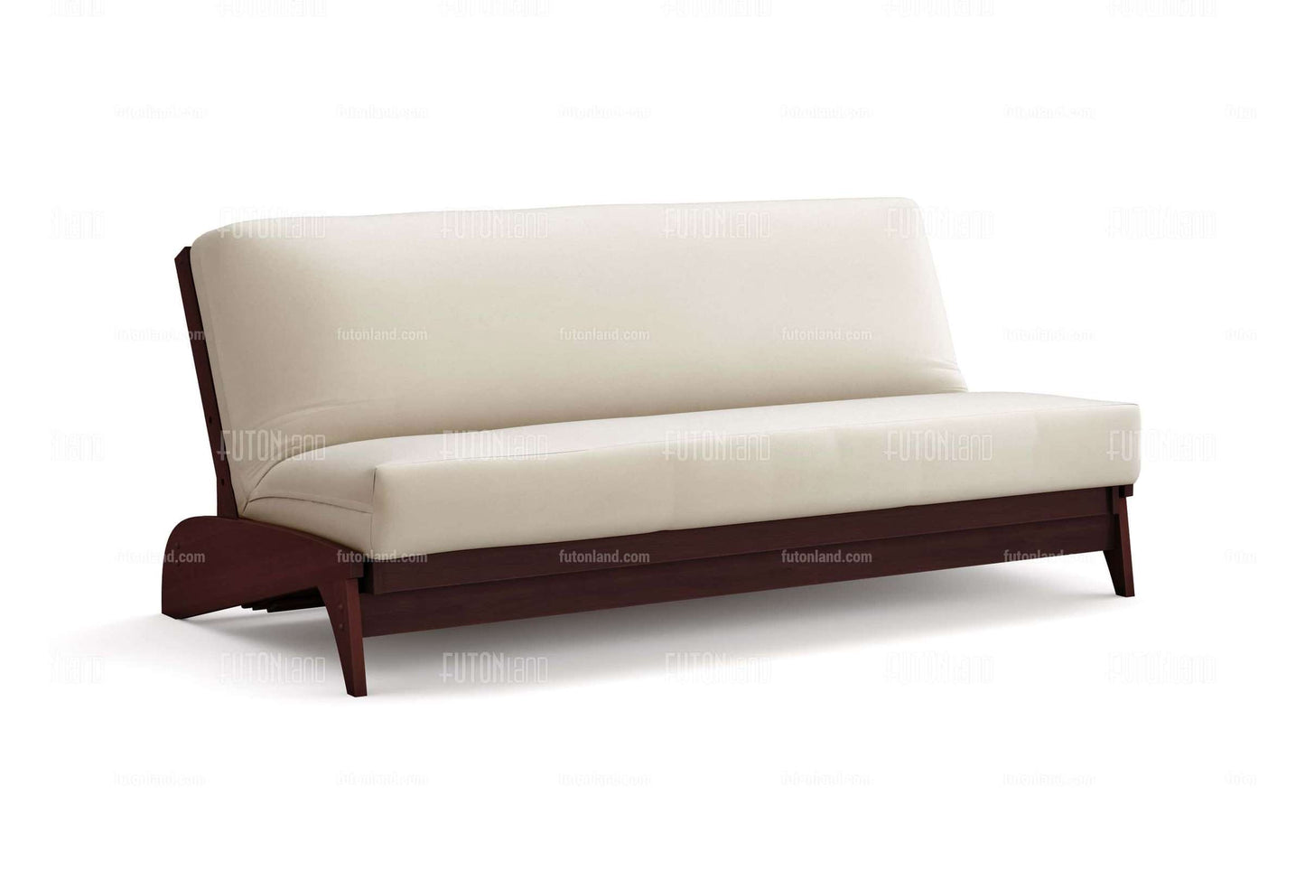 Full Size Wall Hugger Futon Frame - Dillon Dark Cherry