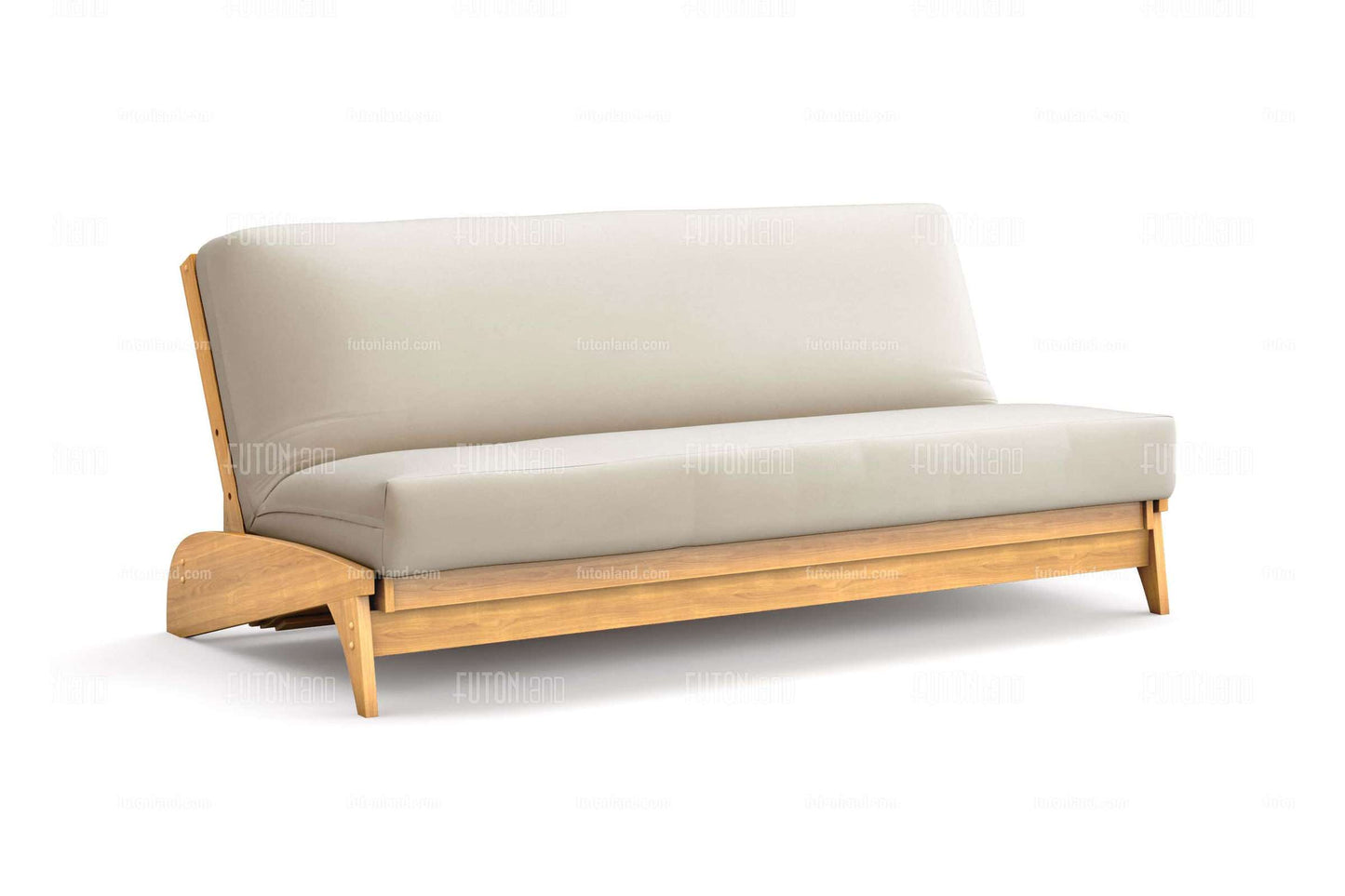 Dillon Natural Wall Hugger Futon Frame - Full Size