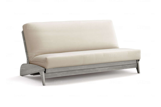 Queen Size Dillon Gray Wall Hugger Futon Frame