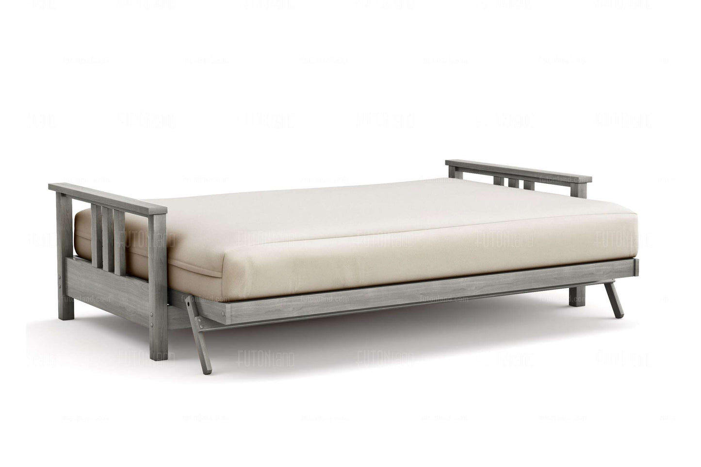 Full Size Durango Gray Wall Hugger Futon Frame