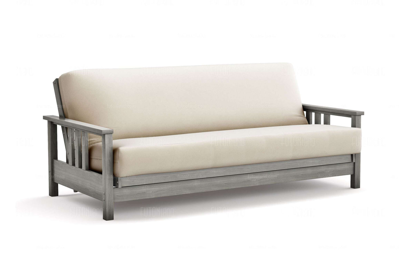 Full Size Durango Gray Wall Hugger Futon Frame