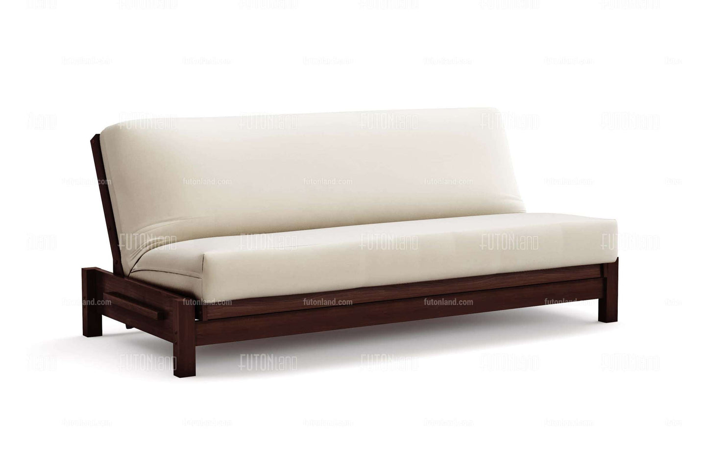 Futon Frame - Full Size - Tozi Black Walnut Wall Hugger