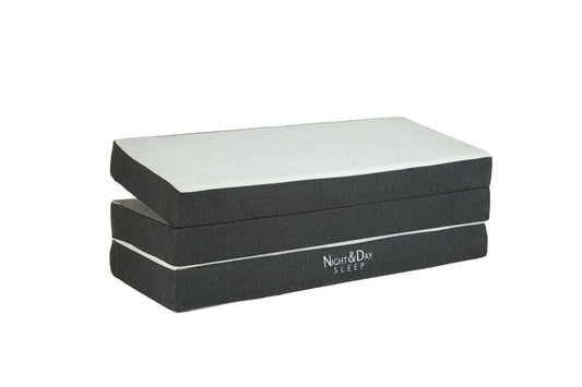 Queen Size 6-Inch Tri-Fold Gel Memory Foam Mattress for Cabinet and Murphy Beds