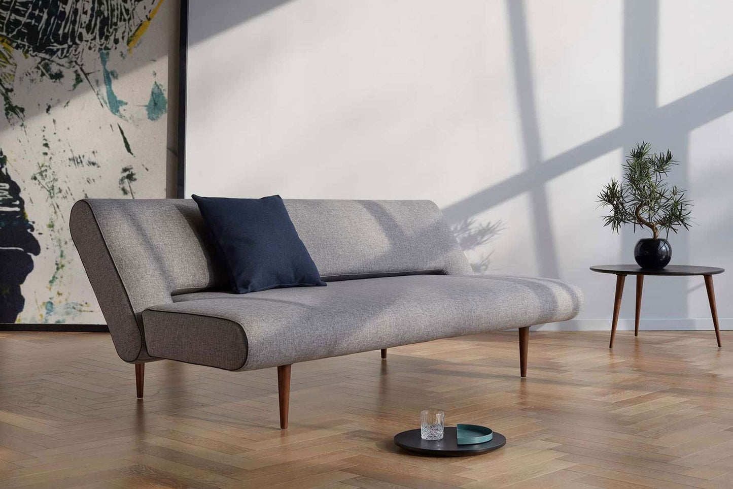 Unfurl Sofa Bed Heavy Natch Mixed Dance Gray