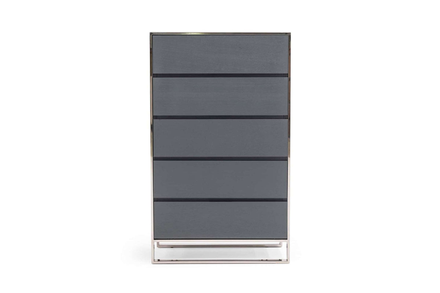 Jolene Modern Grey Oak 5-Drawer Chest