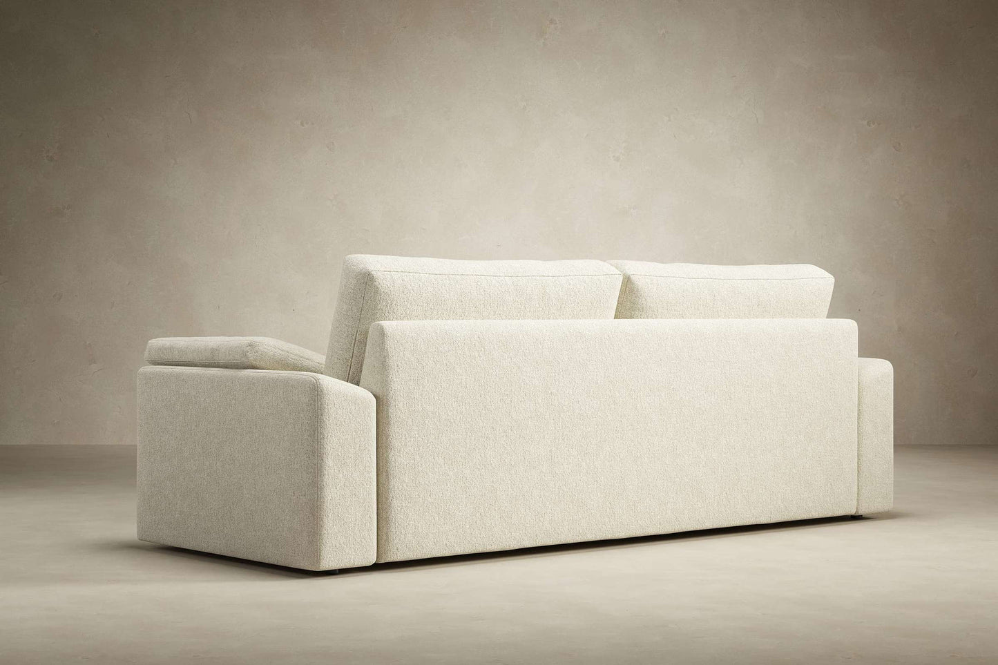 Vilander Sofa Bed w/Cushion Arms (Full Size) Taura Off White