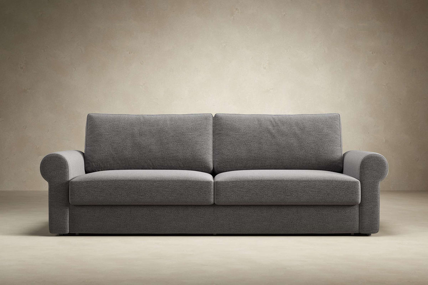 Vilander Sofa Bed w/Roll Arms (Full Size) Avella Warm Gray
