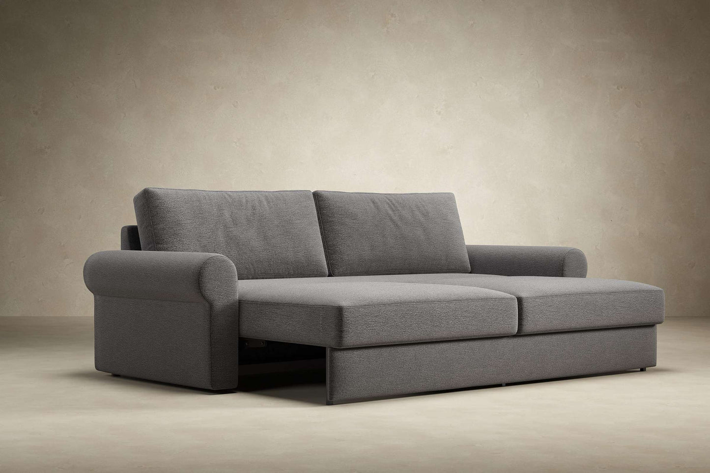 Vilander Sofa Bed w/Roll Arms (Full Size) Taura Off White