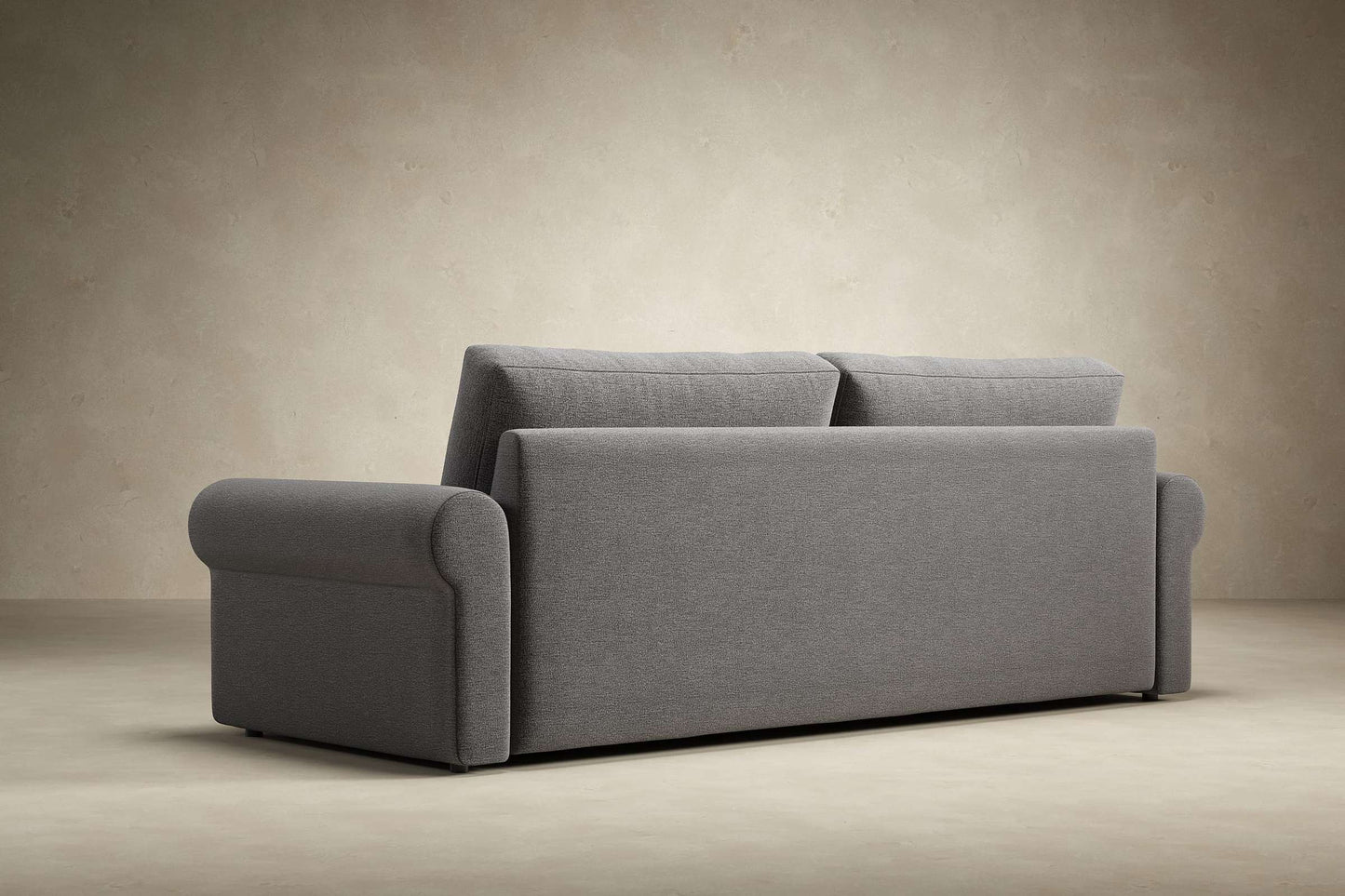 Vilander Sofa Bed w/Roll Arms (Full Size) Avella Warm Gray
