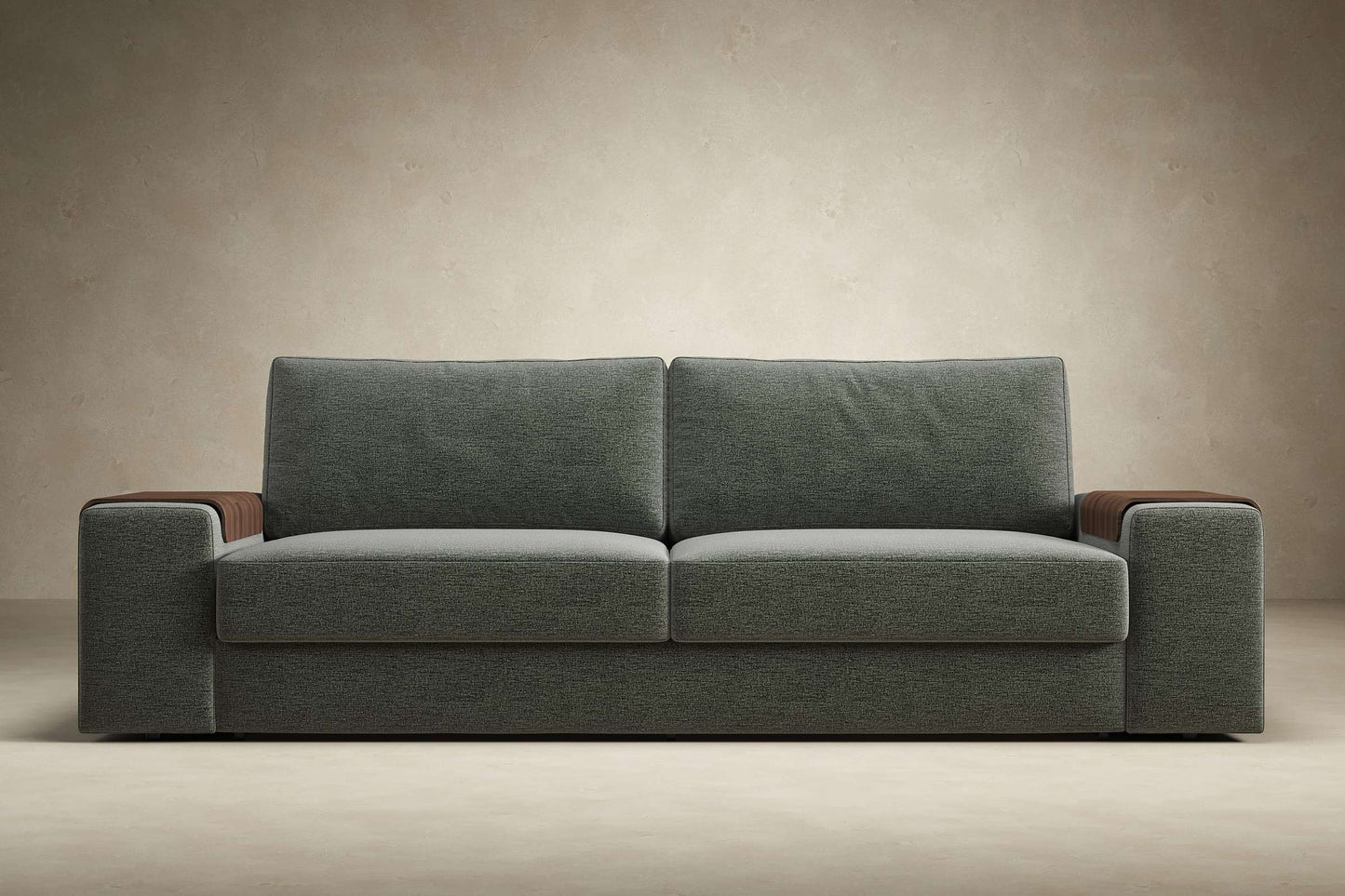Vilander Sofa Bed w/Wide Arms (Full Size) Avella Warm Gray