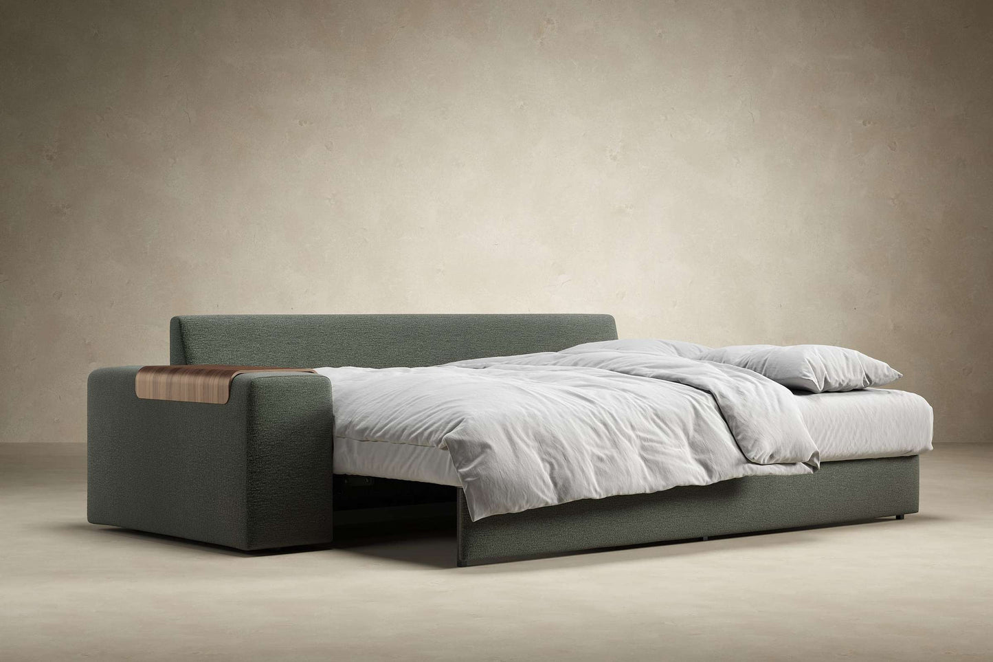 Vilander Sofa Bed w/Wide Arms (Full Size) Taura Off White