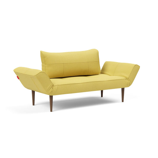 Zeal Deluxe Daybed Sofa Bed in Soft Mustard Flower