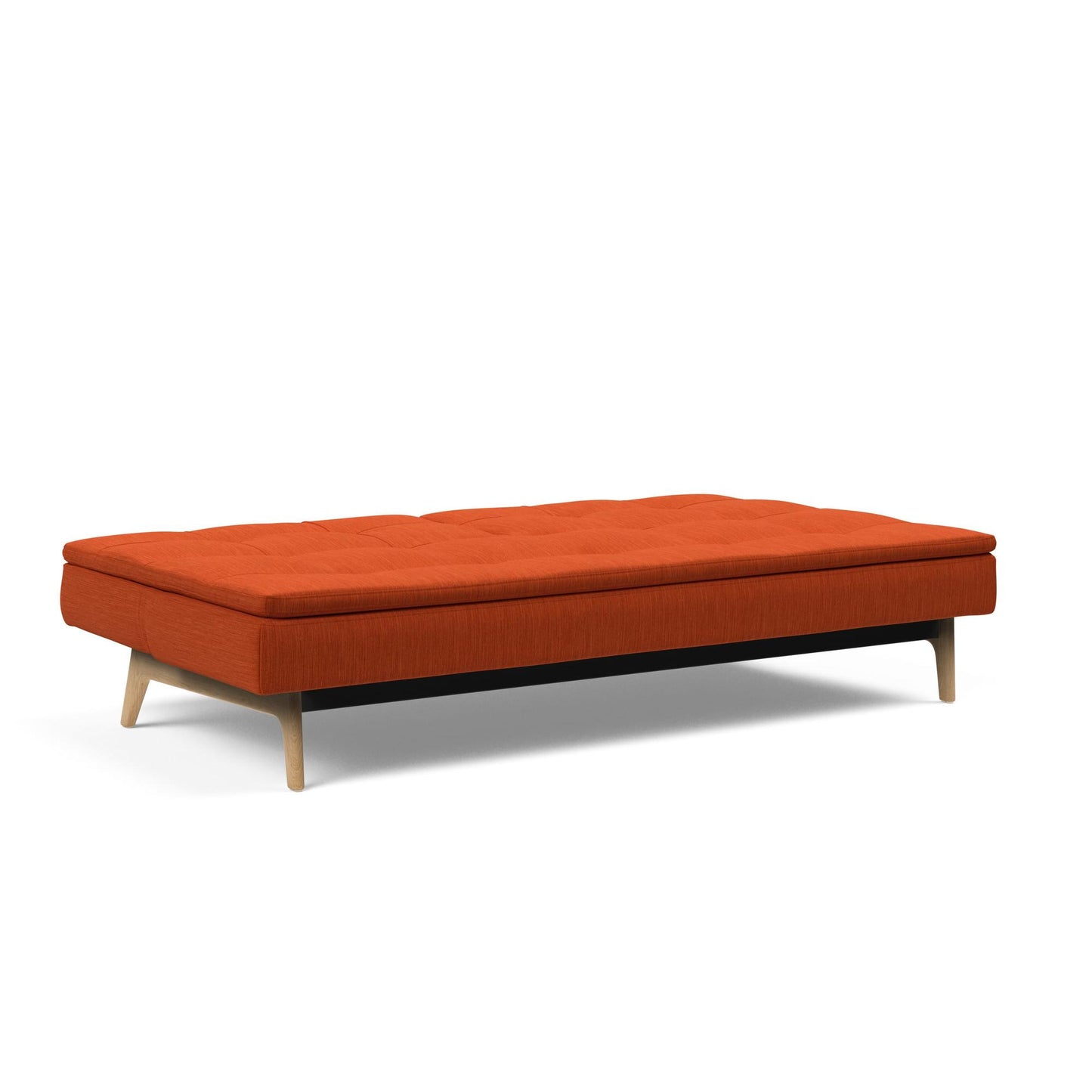 Dublexo Deluxe Sofa Bed w/Eik Legs in Elegance Paprika