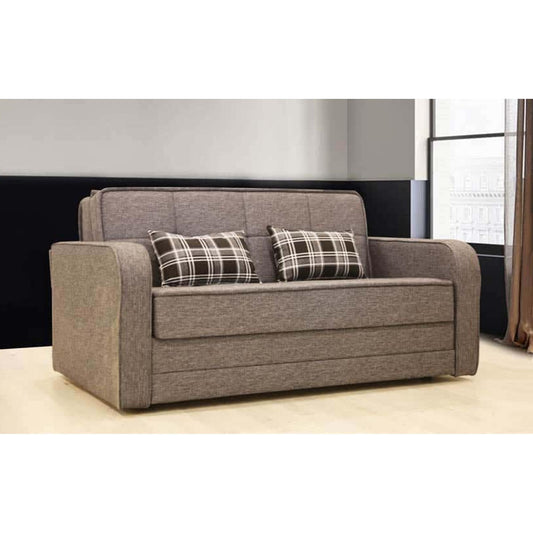 Lucy Sofa Bed in Gray Fabric