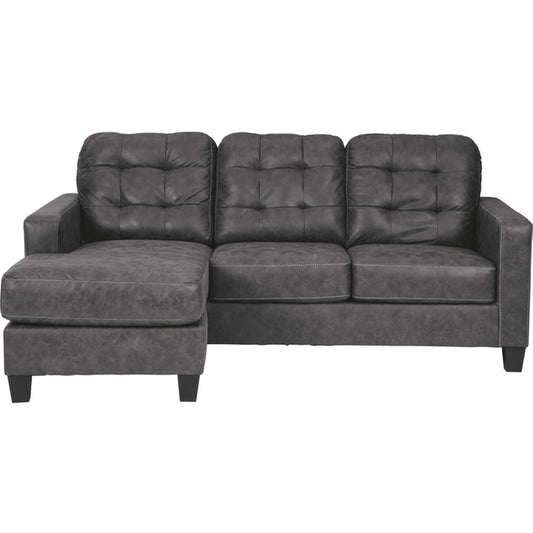 Venaldi Sofa Chaise in Gray