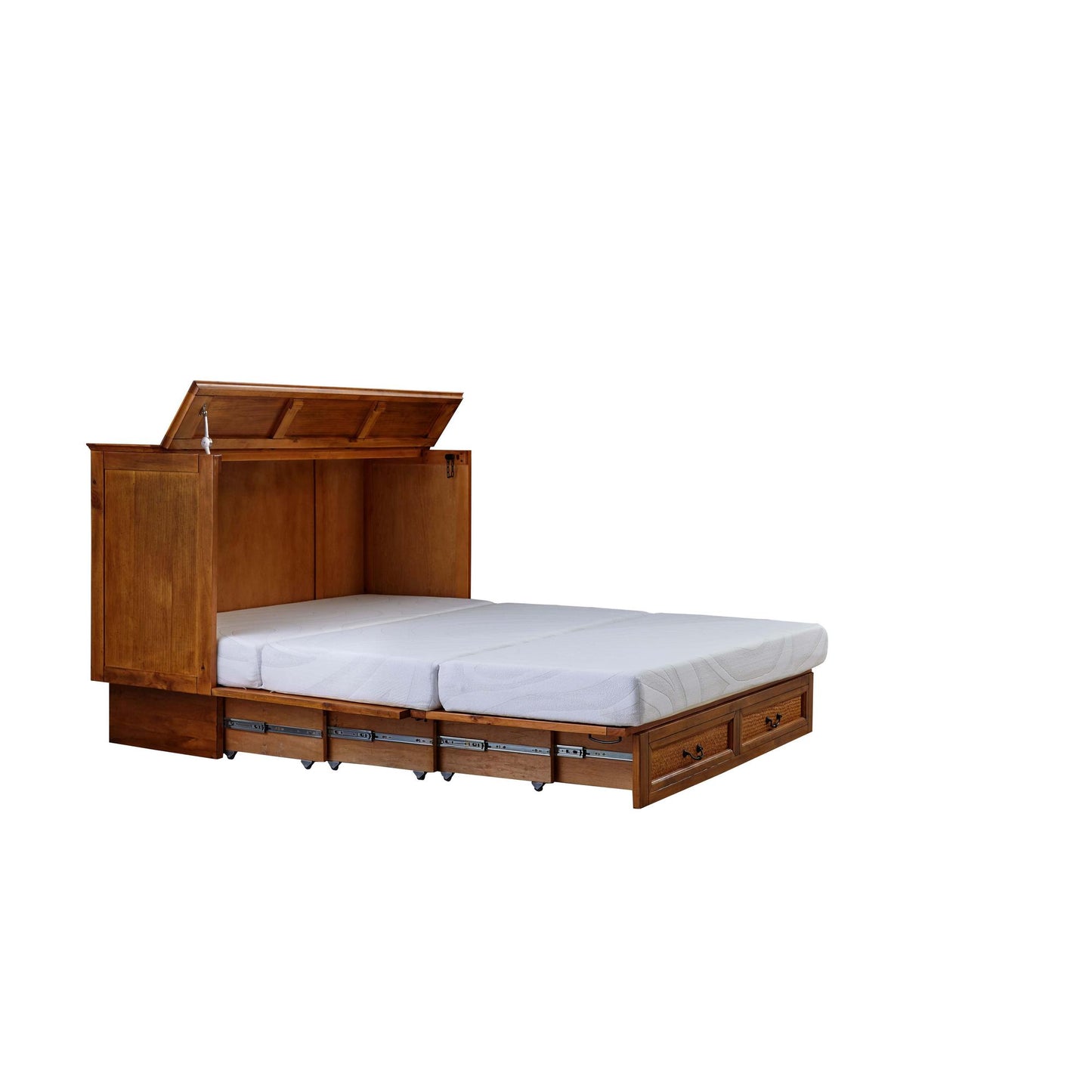 Kingston Murphy Cabinet Bed in Brown