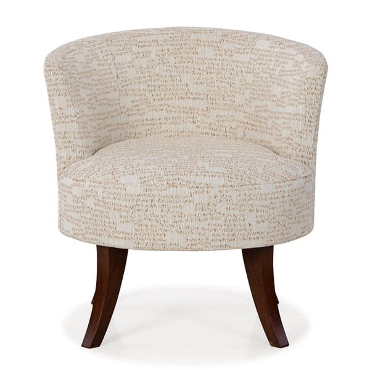 Steffen Swivel Chair in Linen Fabric