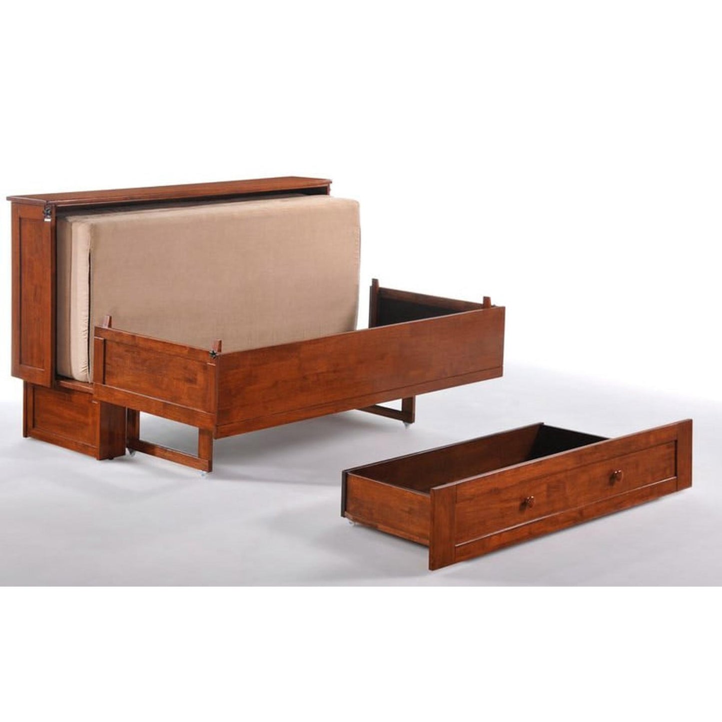 Clover Murphy Cabinet Bed in Cherry