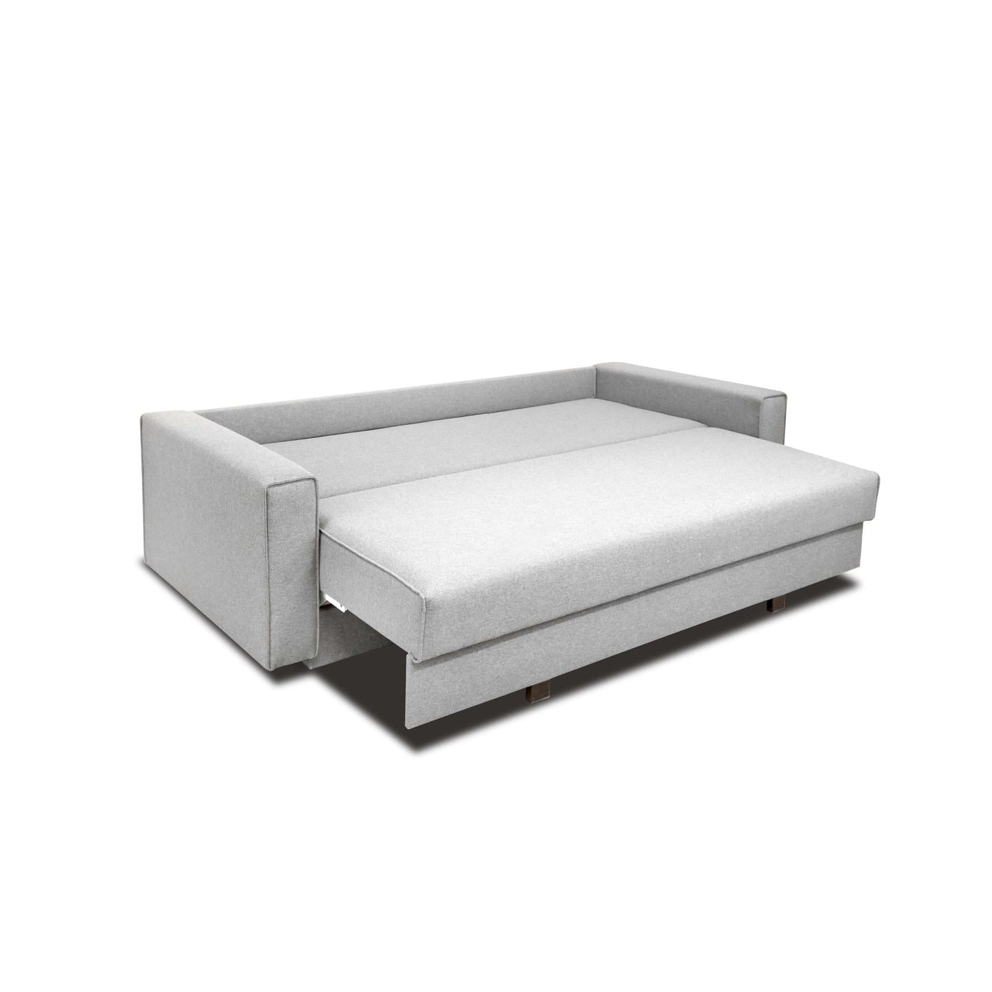Country Modern Sofa Bed Sleeper in Perfect Light Gray