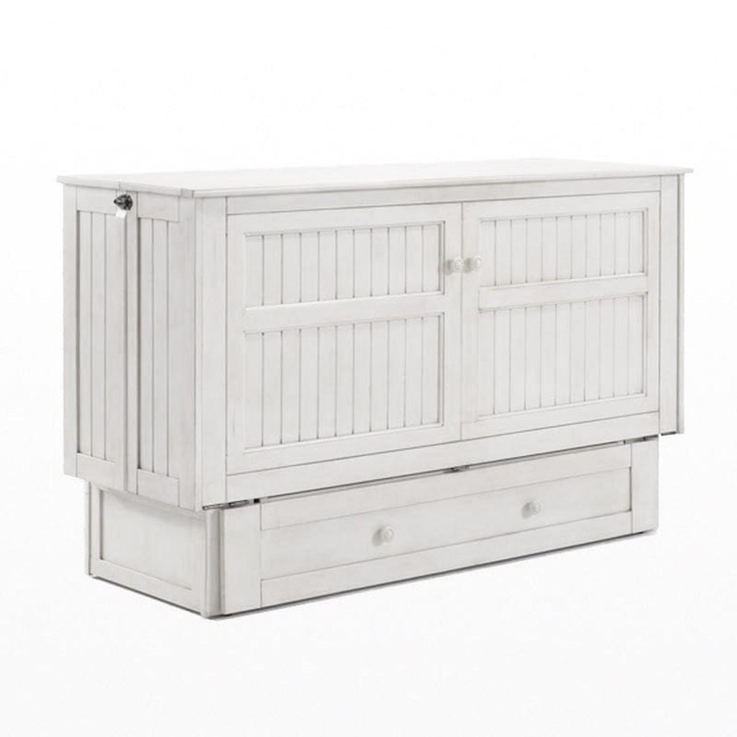 Daisy Murphy Cabinet Bed in White