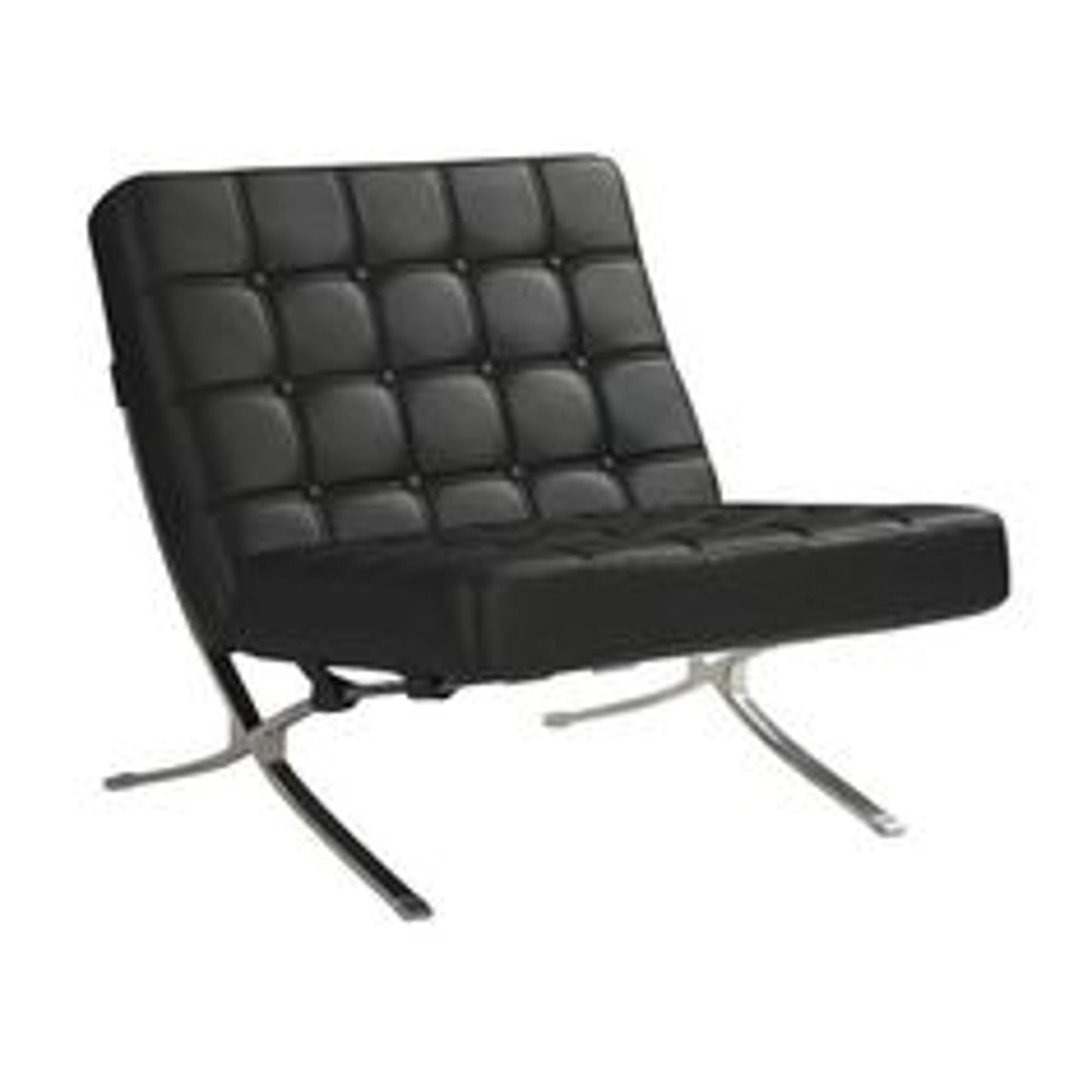 Bonded Accent Chair in Black